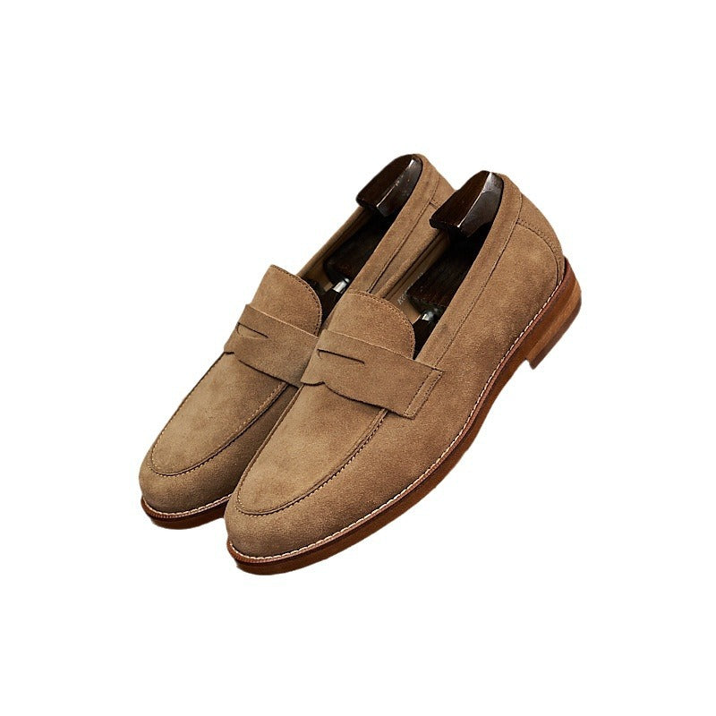 Le Velours Penny — Premium Leather & Suede Loafer
