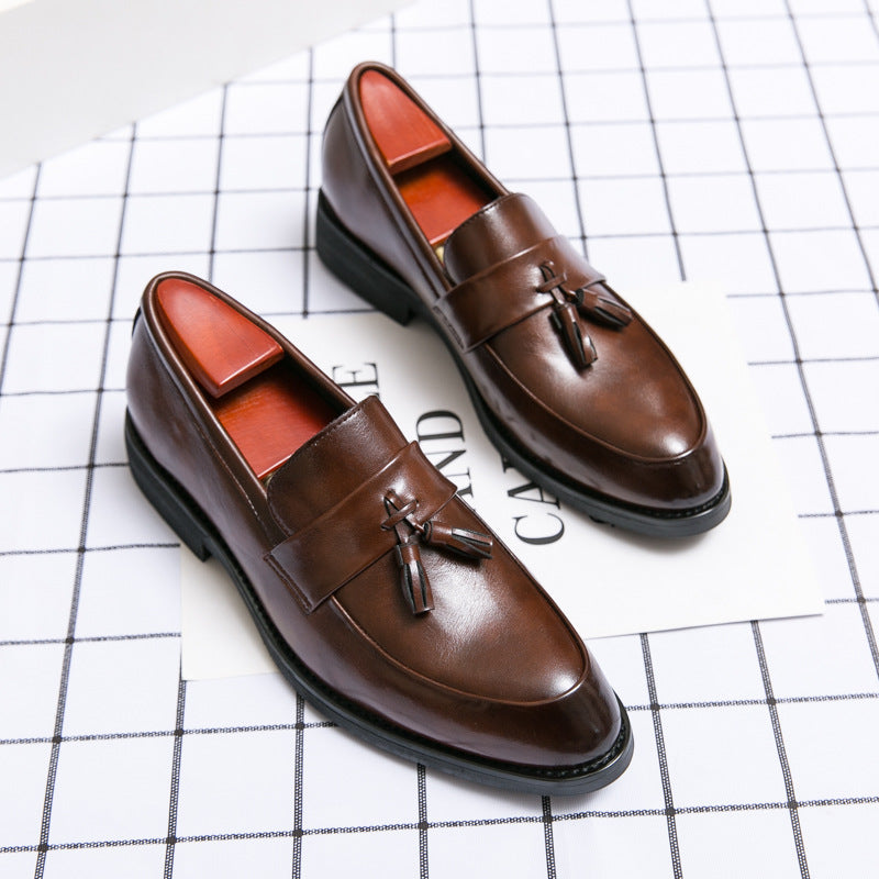 Le Sombre Tassel — Classic Leather Tassel Loafer
