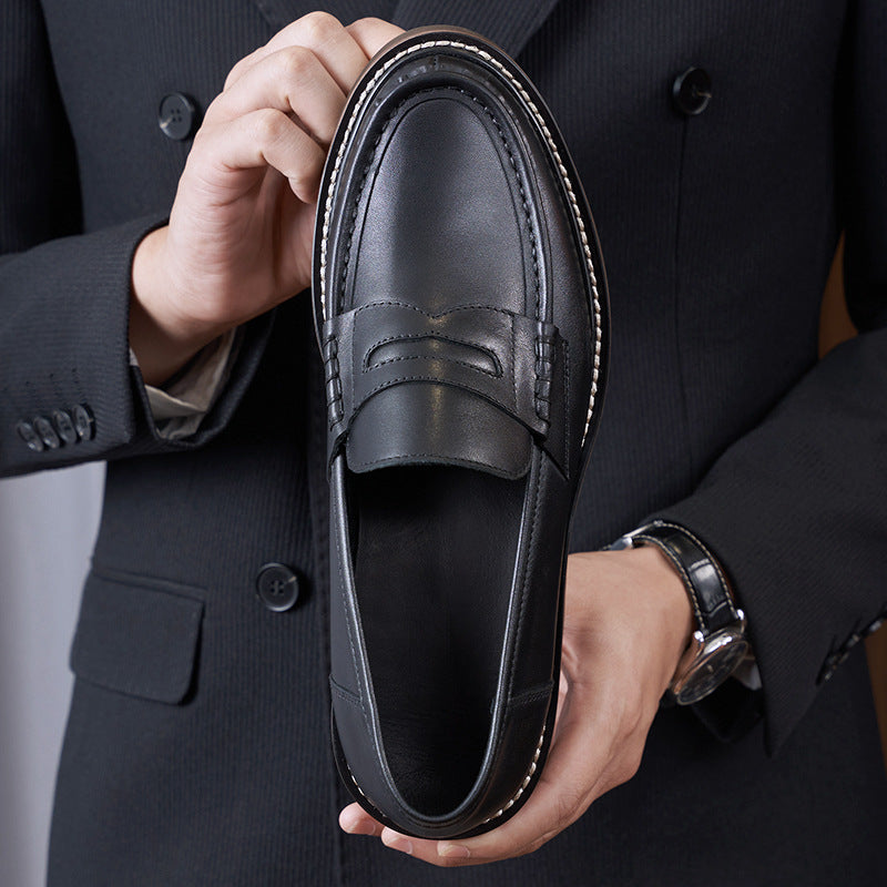 Le Lourd Noir — Chunky Sole Penny Loafer