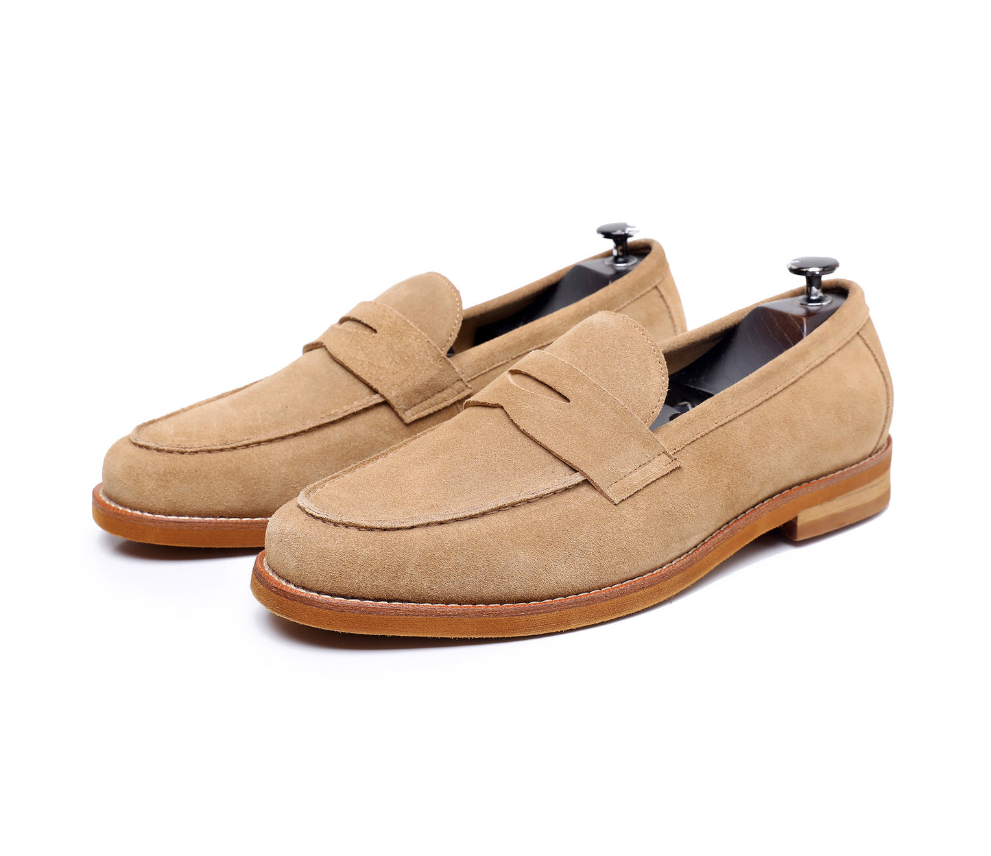 Le Velours Penny — Premium Leather & Suede Loafer