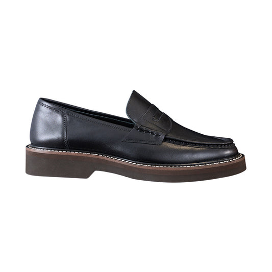 Le Lourd Noir — Chunky Sole Penny Loafer