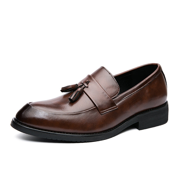 Le Sombre Tassel — Classic Leather Tassel Loafer